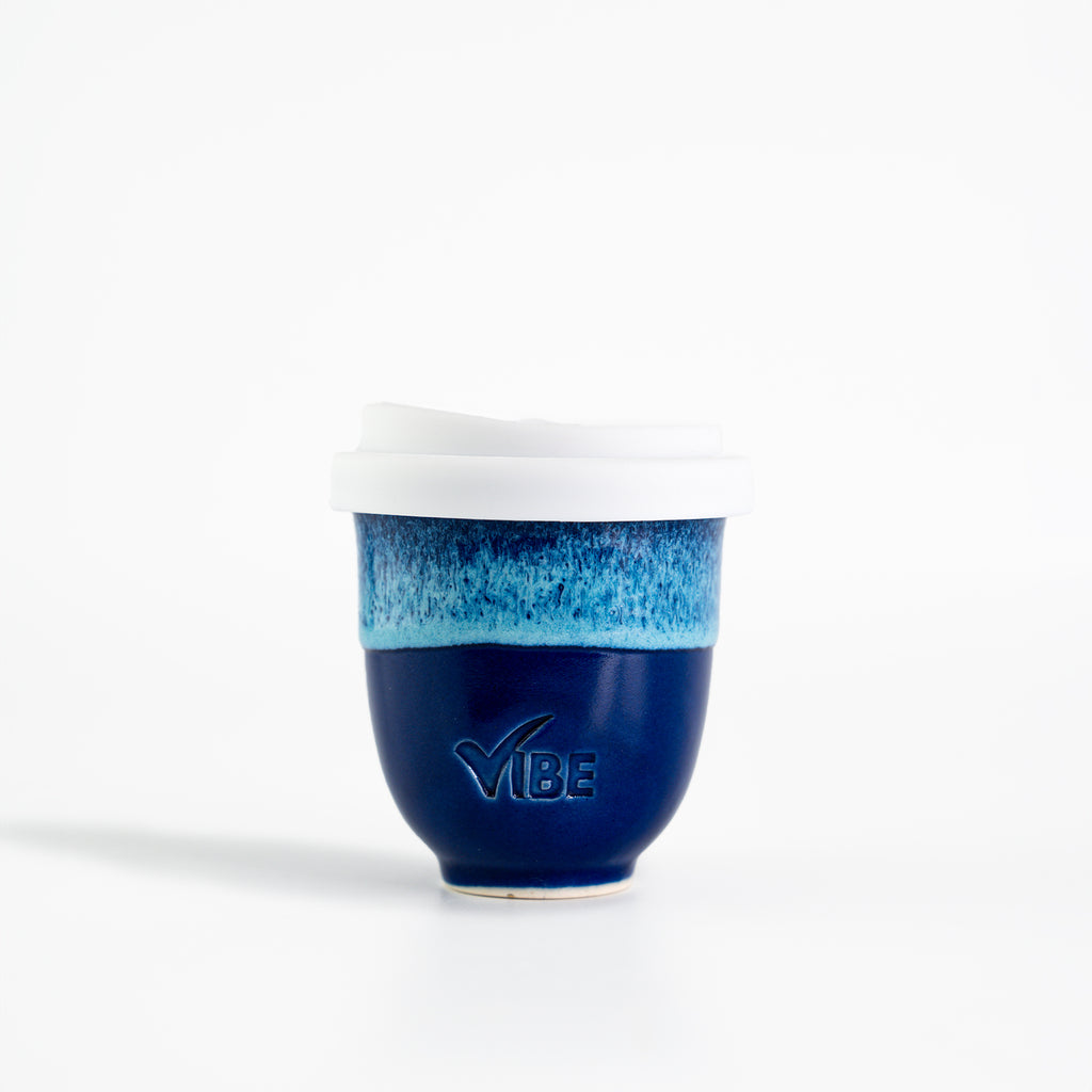 Blue cup