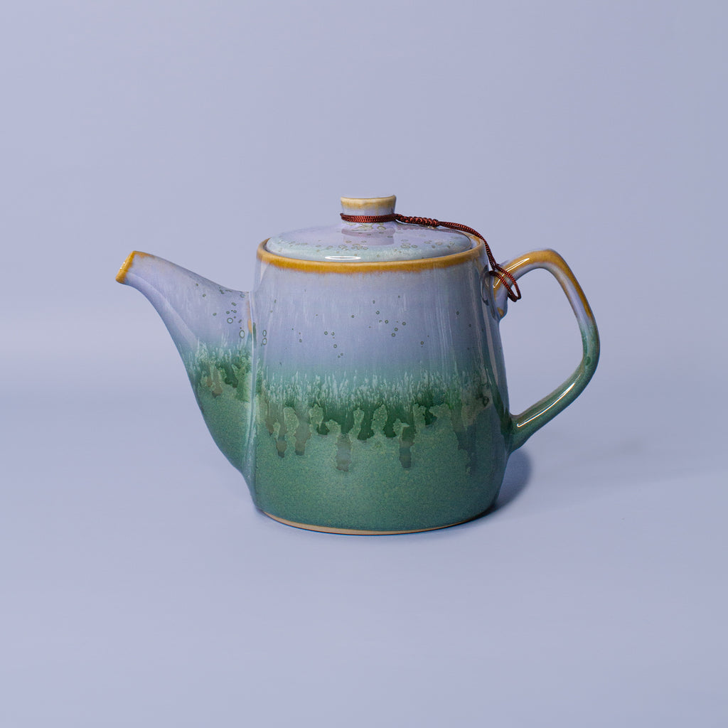 Pottery For The Planet Hansel Teapot Ocean Jasper