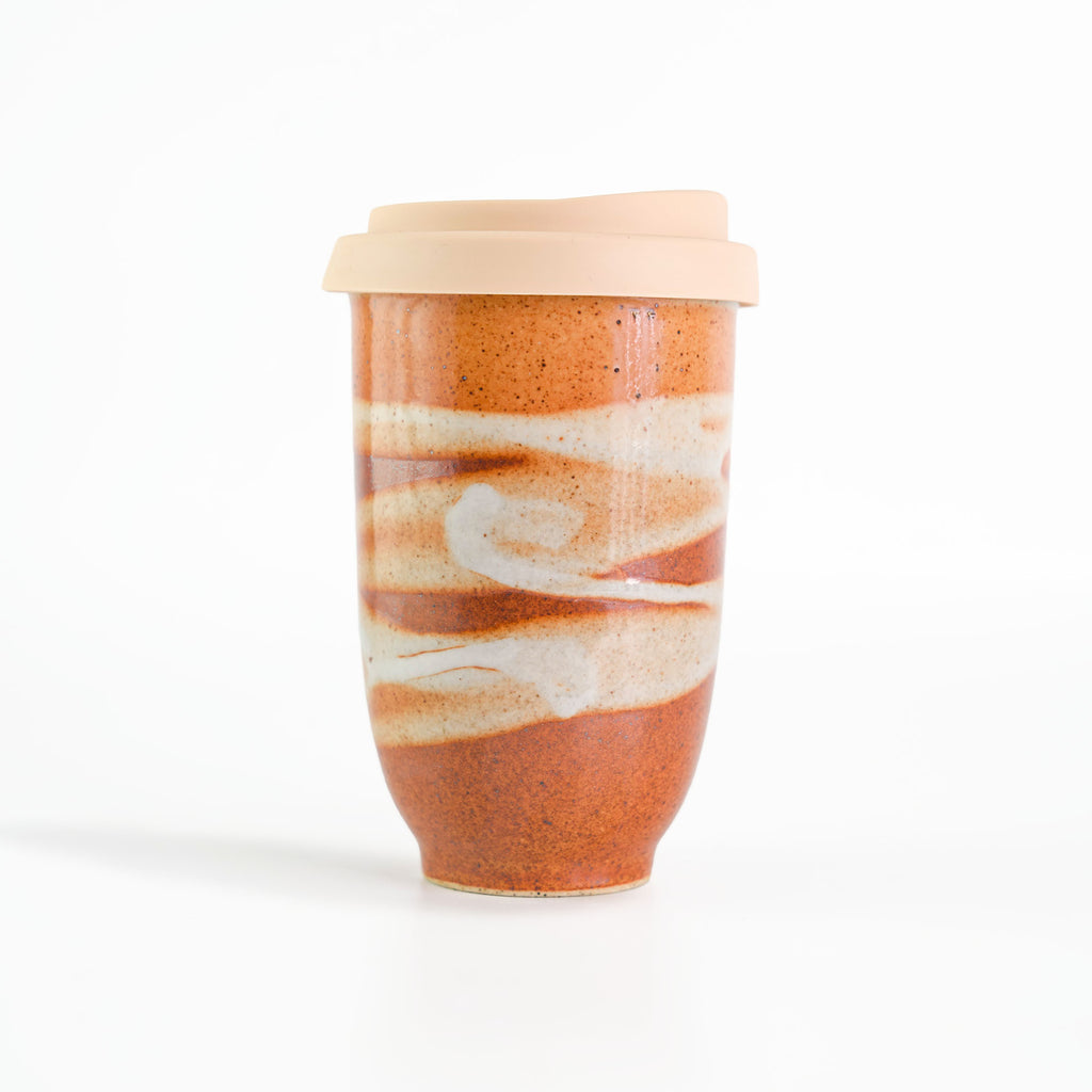 Pottery For The Planet Cup Shino Yaki 12oz